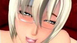 Sexy anime babe blowjobs and fucked by a shemale porn video
