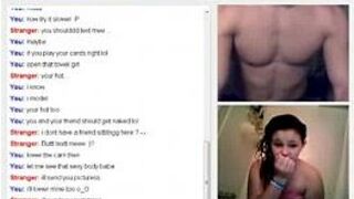 So cute teen got into cybersex with hot guy porn video