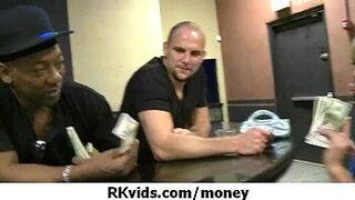 Money Talks - Sexy girl fucking 2 porn video